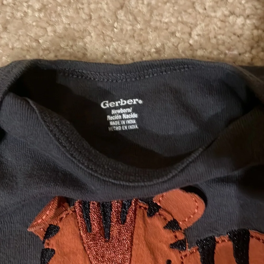 Five NB Animal style Onesies